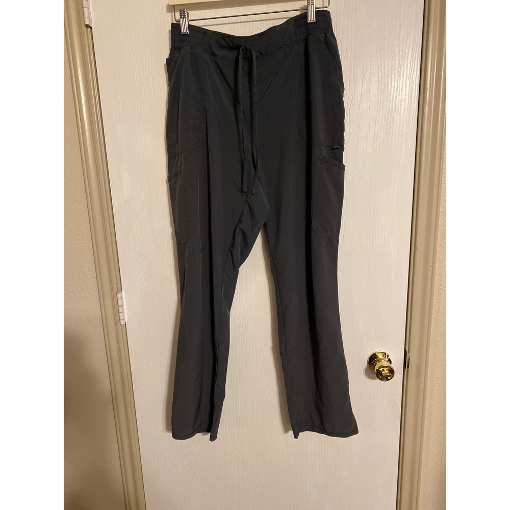 Scrubstar Premium Collection Scrub Pants Pewter Grey Cargo Drawstring WM04B121A